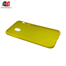 Чехол для Samsung J7 2017/J7 Pro/J730 Silicone Case, желтого цвета