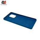 Чехол для Samsung S10 Lite/A91/M80s Silicone Case, синего цвета