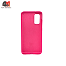 Чехол для Samsung S20/S11 lite/S11e Silicone Case, ярко-розового цвета