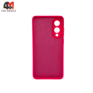 Чехол для Samsung S25 Edge Silicone Case, ярко-розового цвета