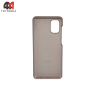 Чехол для Samsung M51 Silicone Case, пудрового цвета