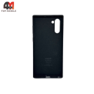 Чехол Samsung Note 10 Silicone Case, черного цвета
