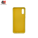 Чехол для Samsung A02/M02 Silicone Case, желтого цвета