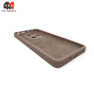 Чехол для Xiaomi Poco M6 Pro 4G/Redmi Note 13 Pro 4G Silicone Case, пудрового цвета