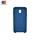 Чехол для Samsung J7 2018/J737 Silicone Case, темно-синего цвета