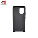 Чехол для Samsung S10 Lite/A91/M80s Silicone Case, черного цвета