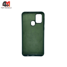 Чехол Samsung M21/M30S Silicone Case, темно-зеленого цвета