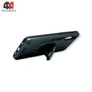 Чехол для Samsung A50/A30s/A50s силиконовый, противоударный с подставкой , зеленого цвета