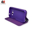 Чехол-книга для Samsung J1 Ace/J110 фиолетового цвета, New Case