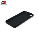Чехол для Xiaomi Redmi Go силиконовый, матовый, черного цвета