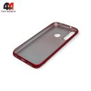 Чехол для Xiaomi Redmi Note 8 силиконовый, матовый, красного цвета