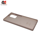 Чехол для Samsung Note 20 Silicone Case, пудрового цвета