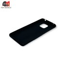 Чехол для Huawei Mate 20 Pro силиконовый с логотипом, черного цвета