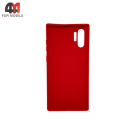 Чехол Samsung Note 10 Plus/Note 10 Pro Silicone Case, красного цвета