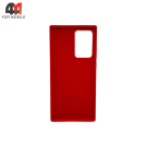 Чехол для Samsung Note 20 Ultra Silicone Case, красного цвета