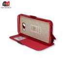 Чехол-книга для Samsung A3 2017/A320 красного цвета, Experts