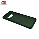 Чехол для Samsung S8 Plus Silicone Case, темно-зеленого цвета