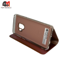 Чехол-книга для Samsung S9 Plus clear view cover, розового цвета