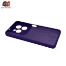 Чехол для Infinix Hot 40/Hot 40Pro Silicone Case, фиолетового цвета
