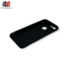 Чехол для Honor 9 Lite силиконовый, матовый, черного цвета