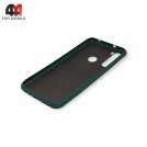 Чехол для Xiaomi Redmi Note 8 пластиковый с усиленной рамкой, зеленого цвета