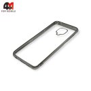 Чехол для Xiaomi Redmi Note 9S/Note 9 Pro/Note 9 Pro Max силиконовый с серебристым ободком