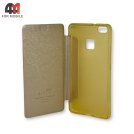 Чехол-книга для Huawei P9 Lite золотого цвета, Caidea
