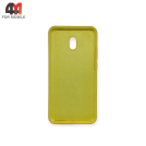 Чехол для Xiaomi Redmi 8A Silicone Case, желтого цвета