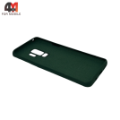 Чехол для Samsung S9 Plus Silicone Case, темно-зеленого цвета