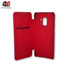 Чехол-книга для Samsung A5 2018/A8 2018/A530 QIN, красного цвета, Nillkin