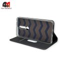 Чехол-книга для Nokia 3.1 Plus серого цвета