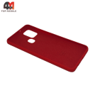 Чехол для Samsung A21s Silicone Case, красного цвета