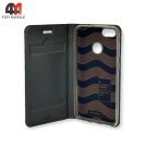 Чехол-книга для Huawei P9 Lite Mini черного цвета, Skin