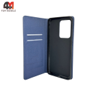 Чехол-книга для Samsung S20 Ultra/S11 Plus синего цвета, Rich Boss