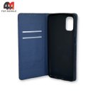 Чехол-книга для Samsung M51 синего цвета, Rich Boss