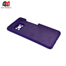 Чехол для Xiaomi Poco X3/X3 Pro Silicone Case, фиолетового цвета