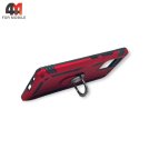 Чехол для Samsung S10 Lite/A91/M80s пластиковый противоударный, красного цвета, Case