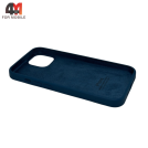 Чехол для Iphone 13 Silicone Case, 74 стальной синий
