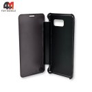 Чехол-книга для Samsung A7 2016/А710 clear view cover, черного цвета