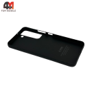 Чехол Samsung S22 Plus пластиковый, карбон, черного цвета, K-DOO
