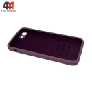 Чехол для Iphone 7/8/SE 2020/SE 2022 Silicone Case Squared, 62 лиловый