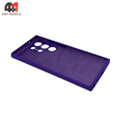 Чехол для Samsung S23 Ultra Silicone Case, фиолетового цвета