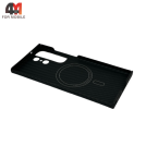 Чехол Samsung S23 Ultra кевлар с MagSafe, черного цвета, 1500D