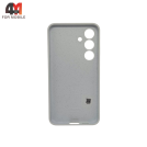 Чехол для Samsung S24 Silicone Case Original, белого цвета
