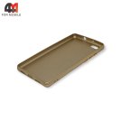 Чехол для Huawei P8 силиконовый, матовый, золотого цвета, Motomo