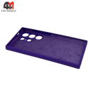 Чехол Samsung S24 Ultra Silicone Case, фиолетового цвета