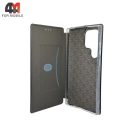 Чехол-книга для Samsung S24 Ultra бордового цвета