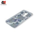 Чехол для Xiaomi Redmi Note 8 Pro силиконовый, хамелеон, розы