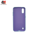 Чехол для Samsung A01/M01 Silicone Case, небесного цвета
