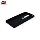 Чехол для Nokia 6 2018/6.1 2018 силиконовый, матовый, черного цвета, Remax